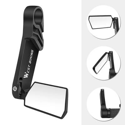 Фото: Велосипедное зеркало West Biking, 2 шт-3 Велосипедное зеркало West Biking, 2 шт-3