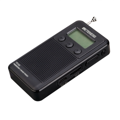 Портативный радиоприемник с mp3 плеером Retekess TR103-3